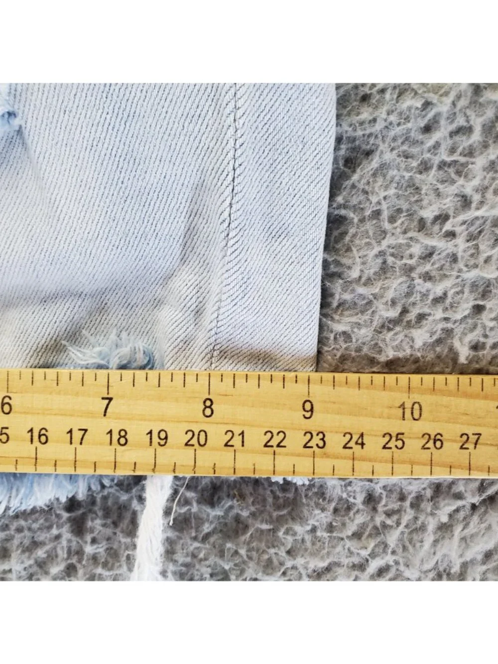 Vervet Shorts Womens Small Blue Cutoff Stretch Denim Jorts *Read*